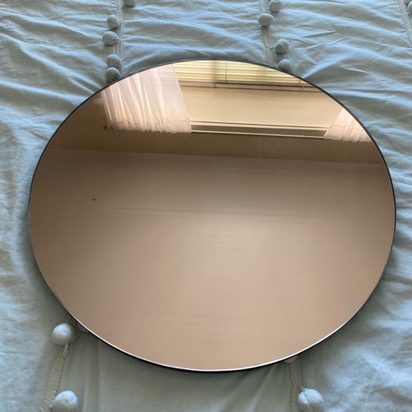 Target Wall Decor Round Rose Gold Mirror Poshmark